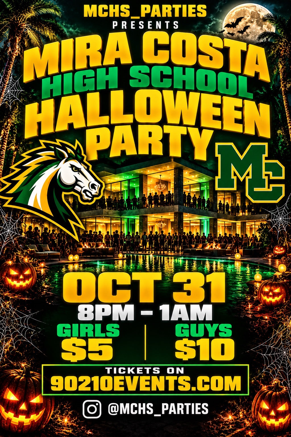 October 31st: Mira Costa Halloween Party