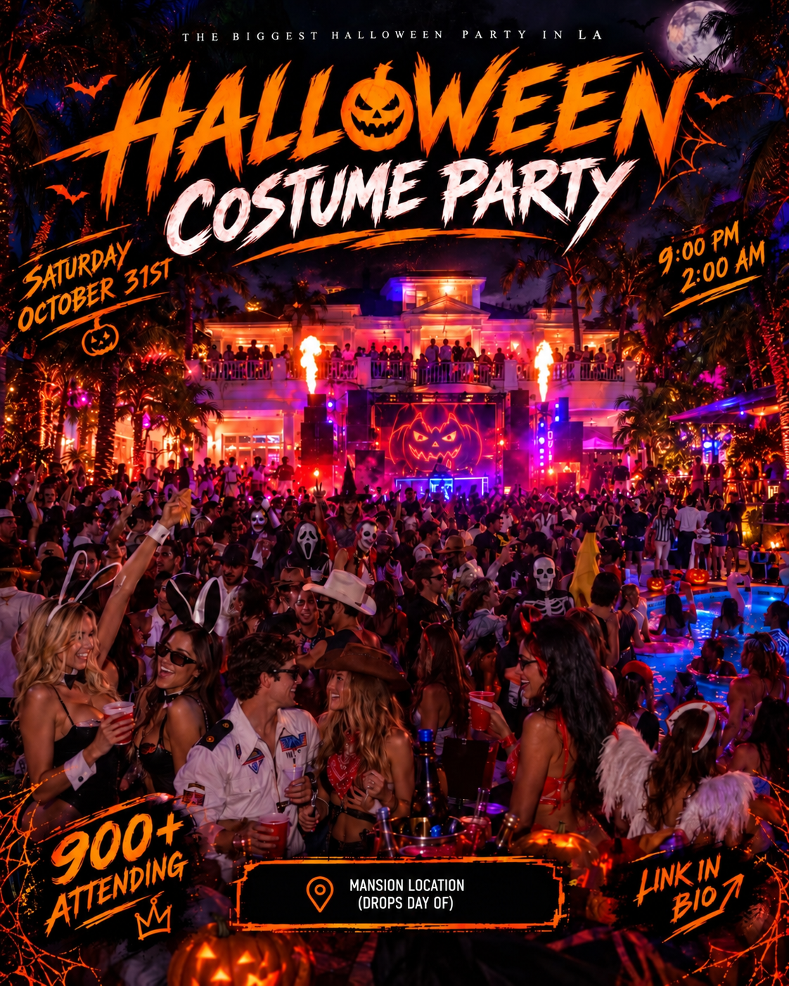 October 31st: HALLOWEEN COSTUME PARTY